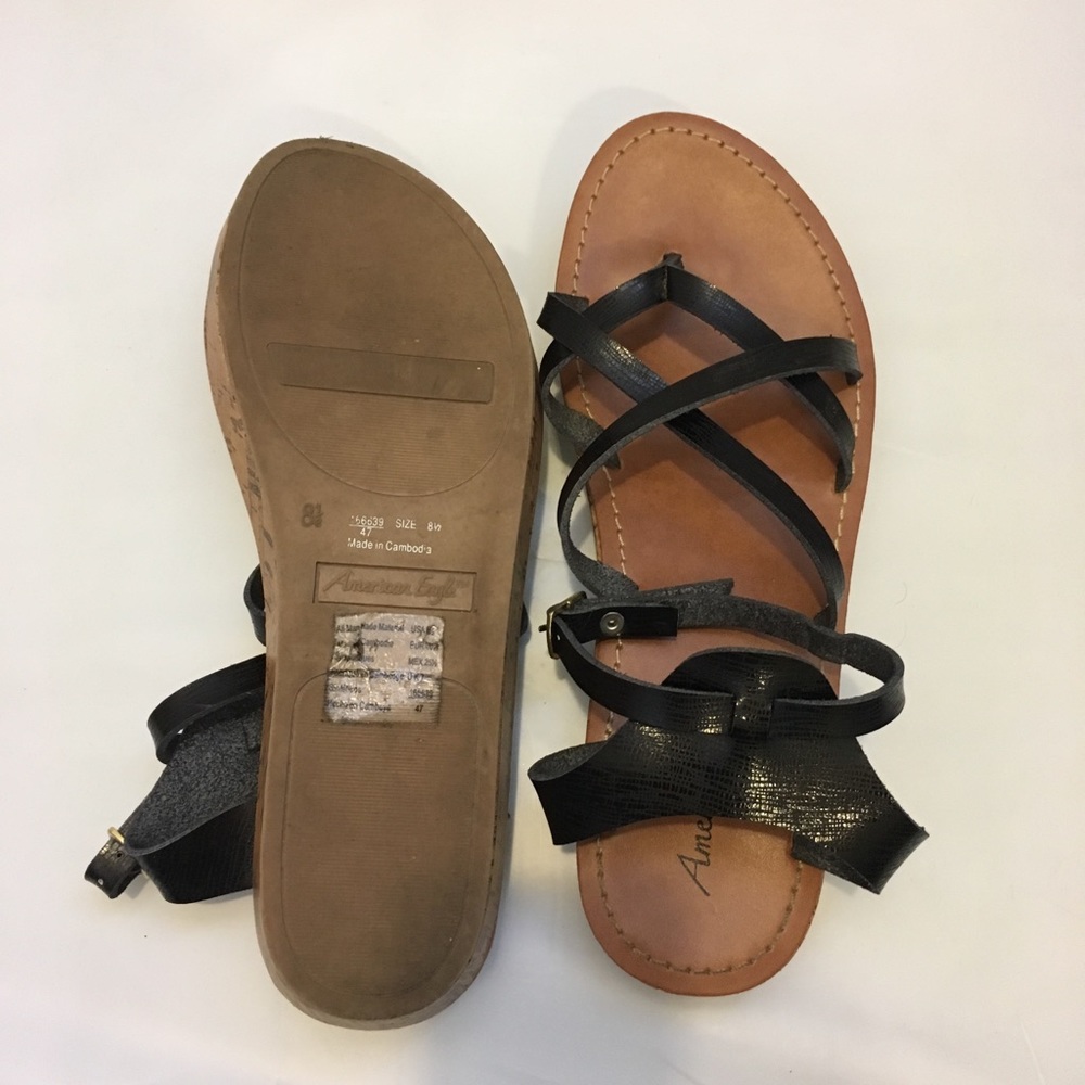 🍂American eagle sandals by Payless🍂 - Picture 4 of 5